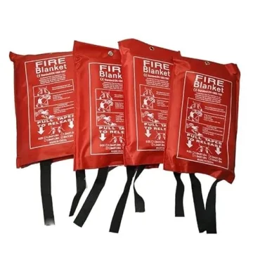 Emergency Fire Blanket 4 Pack for Kitchen Safety