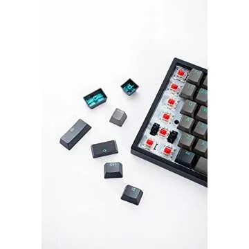 YUNZII KC84S Graphite Blue Wireless Mechanical Keyboard