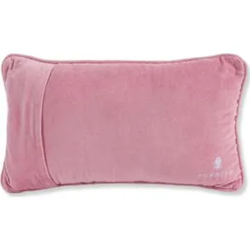 FURBISH Handmade Needlepoint Decorative Throw Pillow - Not Needy - 9" x 15" - Small Embroidered Accent Pillow for Bed, Chair, Couch, Sofa - Aesthetic Room Decor