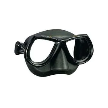 Mares Star Spearfishing Mask - Unisex Adult Twin Lens Dive Mask for Freediving, Scuba Diving, Snorkeling w/Bi-Silicone Skirt & Strap