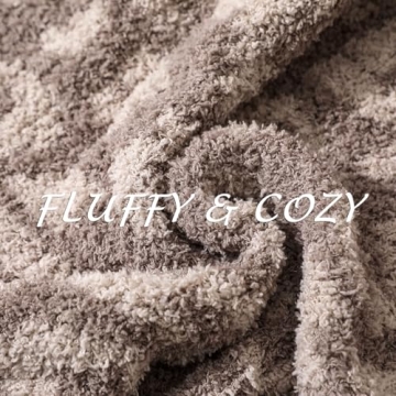 Bearberry Fuzzy Leopard Throw Blanket - Ultra Soft and Warm