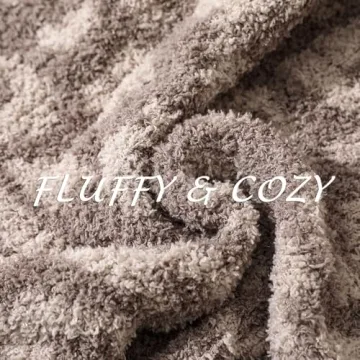 Bearberry Fuzzy Leopard Throw Blanket - Ultra Soft and Warm