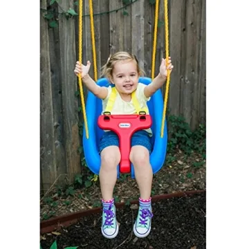 Little Tikes Blue Swing for Babies and Toddlers - Safe Fun
