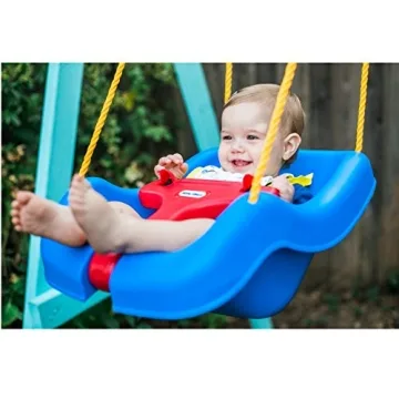 Little Tikes Blue Swing for Babies and Toddlers - Safe Fun