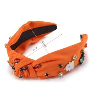 Danumei Gothic Halloween Headband for Stylish Costumes