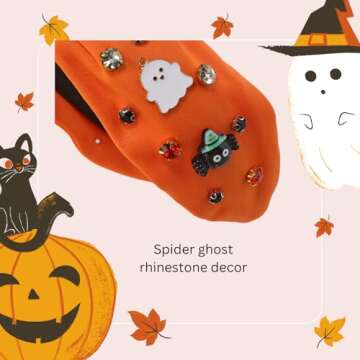 Danumei Gothic Halloween Headband for Stylish Costumes