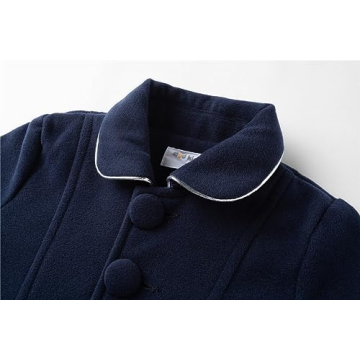 Mud Kingdom Girls Faux Wool Coat - Stylish & Warm