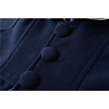 Mud Kingdom Girls Faux Wool Coat - Stylish & Warm