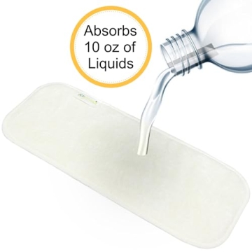 Wegreeco 12 Pack Washable Soft High Absorbent Inserts 0-2 Years