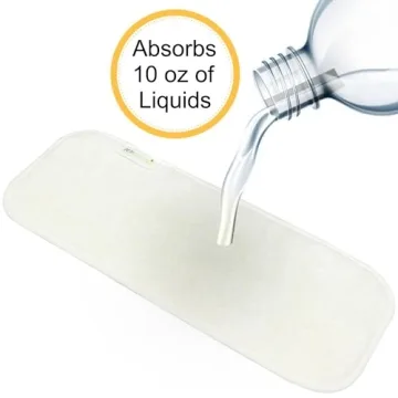 Wegreeco 12 Pack Washable Soft High Absorbent Inserts 0-2 Years