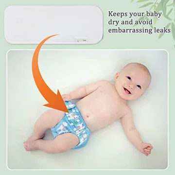 Wegreeco 12 Pack Washable Soft High Absorbent Inserts 0-2 Years