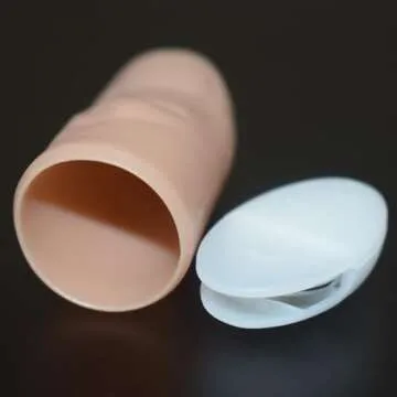 OUERMAMA 2 Pairs Red Magic Finger Light Up Thumb Tips LED Finger Lamp Thumbs Light Party Magic Tricks