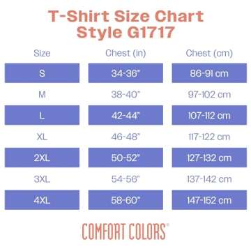 Comfort Colors Adult Short Sleeve Tee, Style G1717, Pepper (1-pack), Large