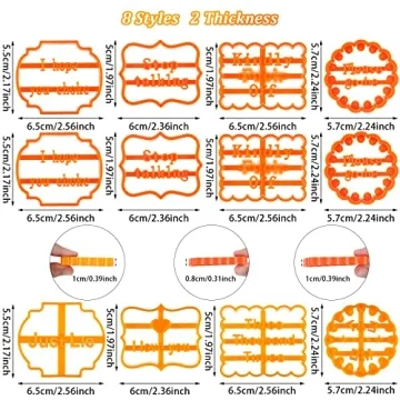 Funny Cookie Moulds - 12 Unique Saying Cutters for Fun Baking