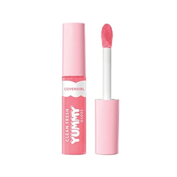 COVERGIRL Clean Fresh Yummy Gloss - Juicy, Vegan Lip Gloss with Natural Flavors