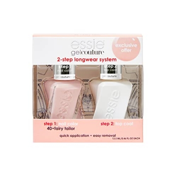 Essie Gel Couture Nail Polish Kit for Salon-Quality Nails