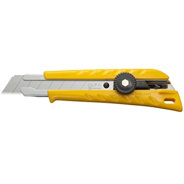 OLFA 18mm Heavy-Duty Utility Knife - Multi-Purpose Tool with Snap-Off Blade & Ergonomic Grip