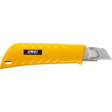 OLFA 18mm Heavy-Duty Utility Knife with Ergonomic Grip