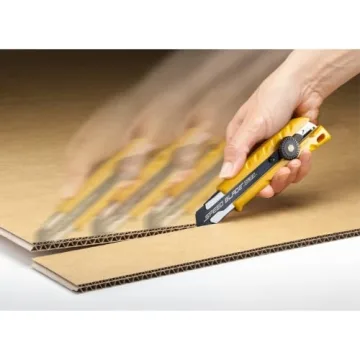 OLFA 18mm Heavy-Duty Utility Knife with Ergonomic Grip