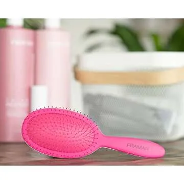 Framar Detangling Brush for Curly Hair – Hair Brushes for Women Detangler, Hair Brush for Women, Hair Detangler Brush for Curly Hair, Elegant Hair Brush Detangler Kids Hair Brush