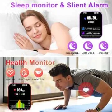 Smart Fitness Watch: Monitor Health & Stay Connected