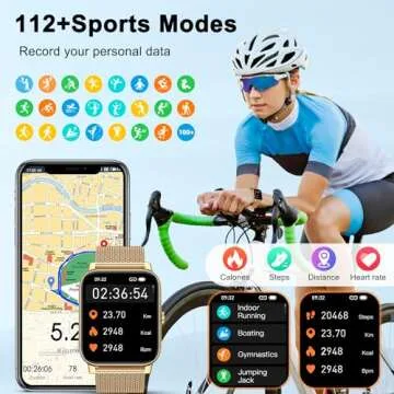 Smart Fitness Watch: Monitor Health & Stay Connected