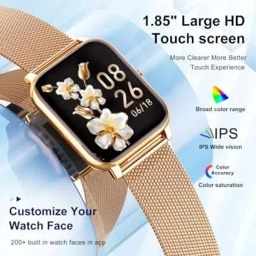 Smart Fitness Watch: Monitor Health & Stay Connected