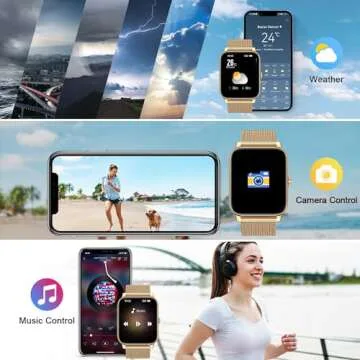 Smart Fitness Watch: Monitor Health & Stay Connected