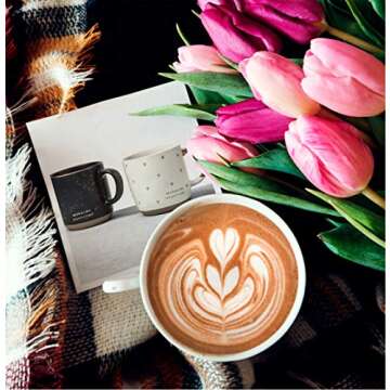 ZUNKOM Mug Set of 2 - Hello Handsome/Hello Beautiful - Hearth & Hand with Magnolia