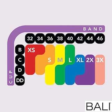 Bali Wireless T-Shirt Bra for All-Day Comfort and Support