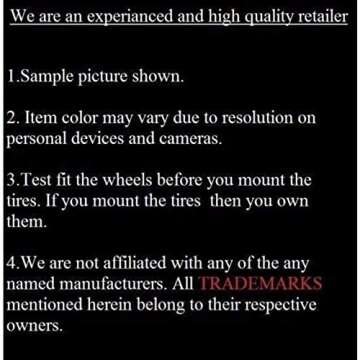 FUEL 1PC 18 Inch Black Blue Tint Wheel Rim D646