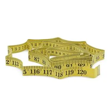 NUOMI Soft Tape Measure for Sewing Tailor Cloth Ruler, 120-Inch Extra Long Flexible Ruler