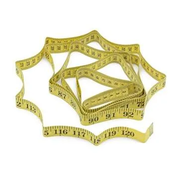 NUOMI Soft Tape Measure for Sewing Tailor Cloth Ruler, 120-Inch Extra Long Flexible Ruler