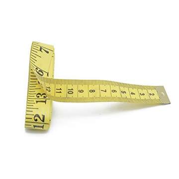 NUOMI Soft Tape Measure for Sewing Tailor Cloth Ruler, 120-Inch Extra Long Flexible Ruler