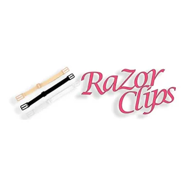 Razor Bra Strap Clips Holder Women’s (Beige - Black - White)