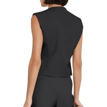 Cicy Bell Women's Stylish Waistcoat Vest - Perfect Fit