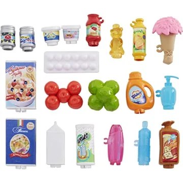 Barbie Supermarket Playset with 25 Accessories for Kids