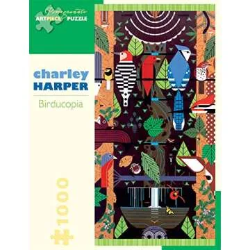 Charming 1000-piece Charley Harper Puzzle for All Ages