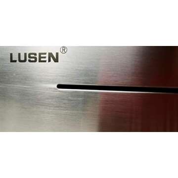 LUSEN Safe Piggy Bank Made of Stainless Stell,Safe Box Money Savings Bank for Kids,Can Only Save The Piggy Bank That Cannot be Taken Out