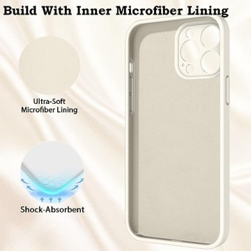 ROUMAYMAY Liquid Silicone Case for iPhone 14 Pro Max