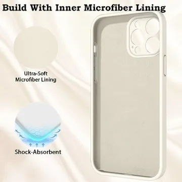 ROUMAYMAY Liquid Silicone Case for iPhone 14 Pro Max