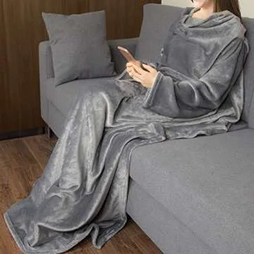 Catalonia Wearable Blanket with Sleeves - Cozy Comfort for All