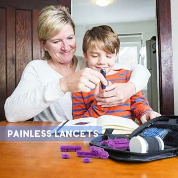 LotFancy 30 Gauge Lancets for Easy Diabetes Testing