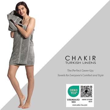Chakir Turkish Linens | Premium 100% Cotton Towels Set