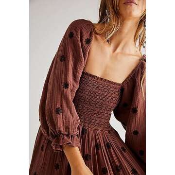 Women Bohemian Floral Dress - Chic & Casual Maxi Dresses