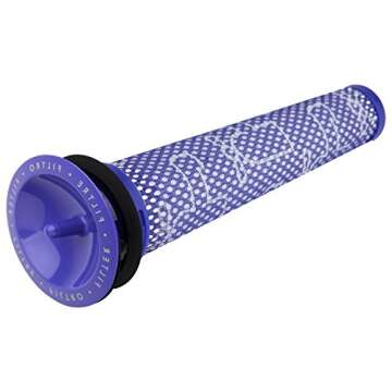 Hechuang Filters kit for Dyson V7, V8 Animal And Absolute Vacuum, Replacement Parts (DY-96566101) and Post- Filter (DY-96747801)…