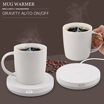 BESTINNKITS Smart Mug Warmer Auto On/Off for Home and Office