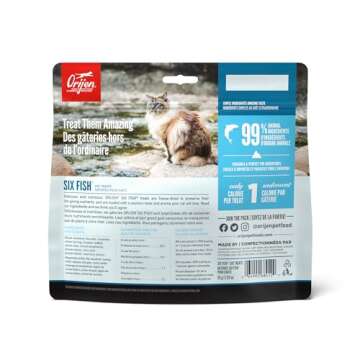 ORIJEN Six Fish Freeze Dried Cat Treats - Optimal Nutrition for Your Cat!