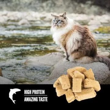 ORIJEN Six Fish Freeze Dried Cat Treats, Grain-Free & Delicious