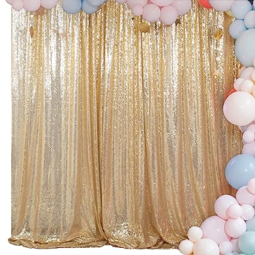 ShinyBeauty Sequin Backdrop - Photo Backdrop and Fabric Backdrop for Wedding/Party/Photography/Curta...